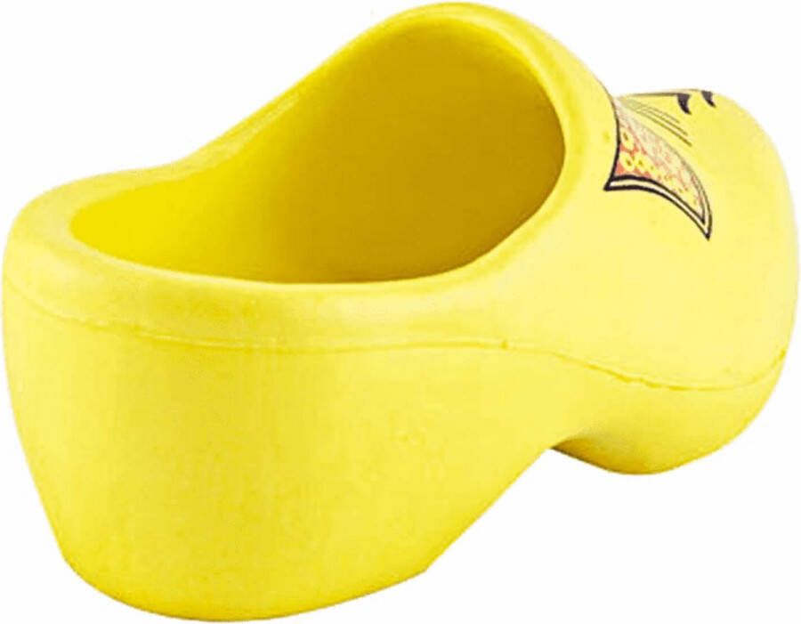 Elcee-Haly Elcee Haly – Hollandse Kunststof draagklomp – Geel met boerenmotief – EVA – - Foto 4