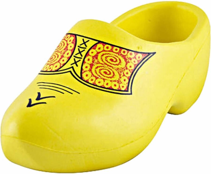 Elcee-Haly Elcee Haly – Hollandse Kunststof draagklomp – Geel met boerenmotief – EVA – - Foto 3