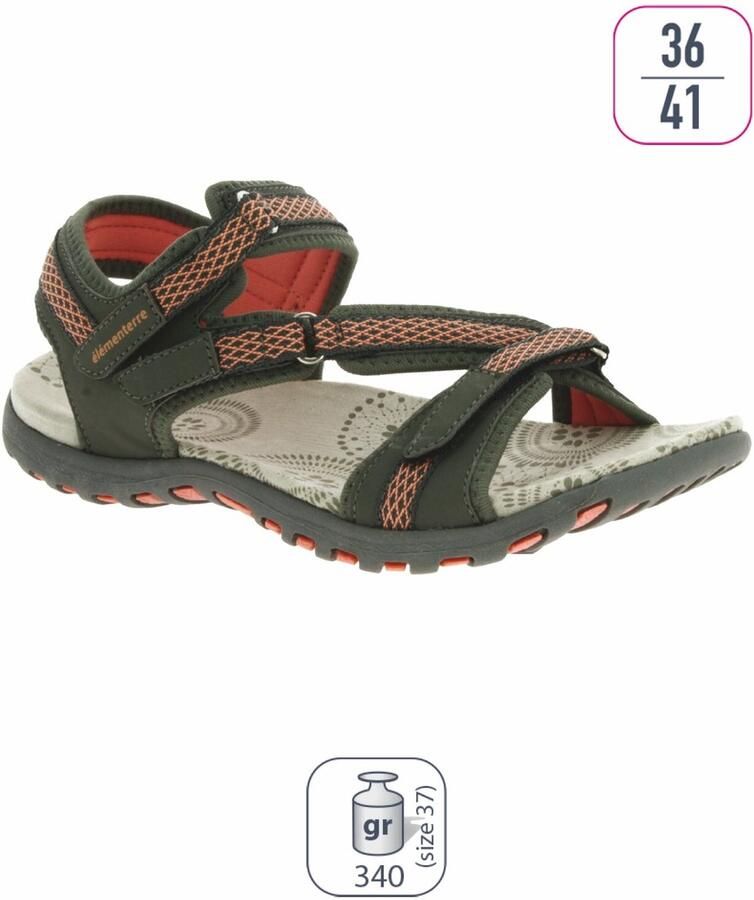 ELEMENTERRE Dames wandelsandalen Élémenterre Altata