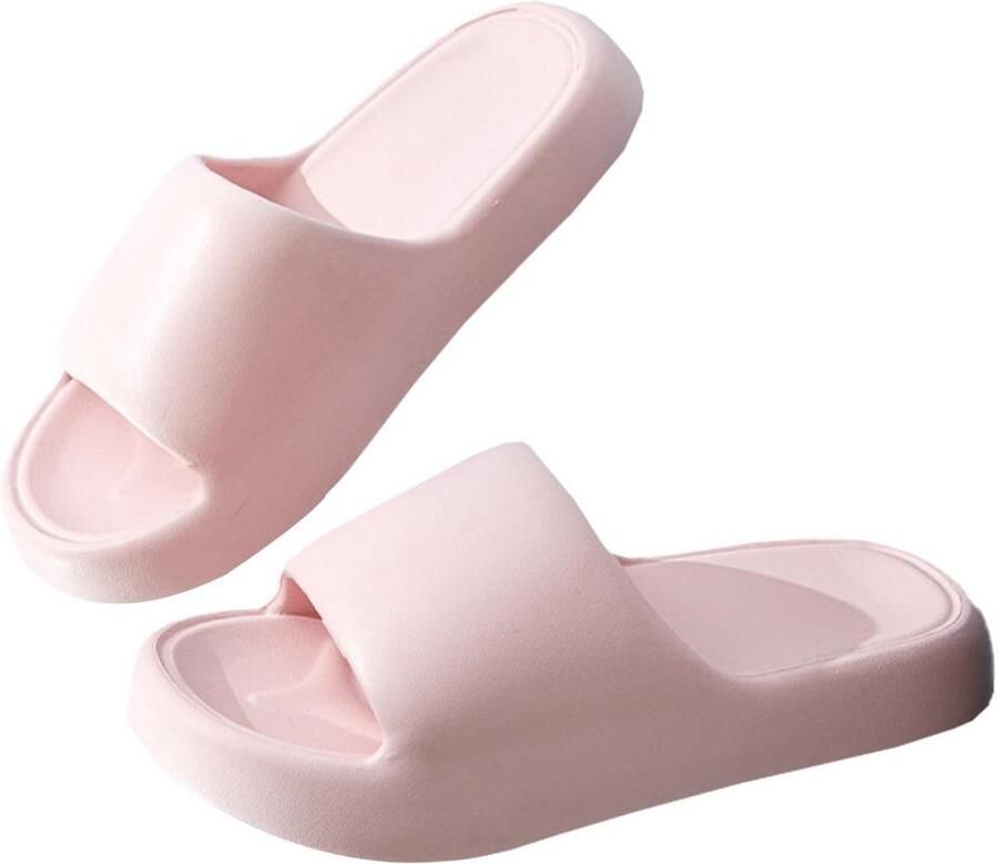 Elkuaie Dames Pantoffels Strandpantoffels Antislip Schoenen Voor Binnen En Buiten 1 Paar Lichtroze