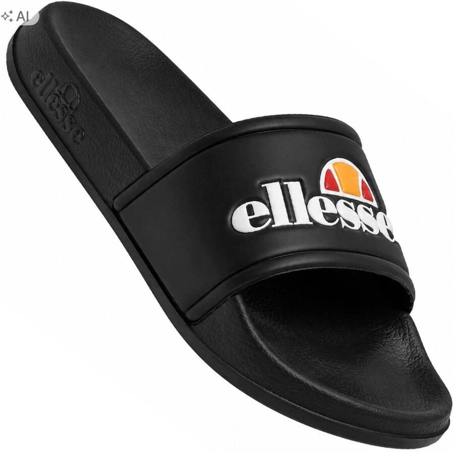 Ellesse Slider Heren Badslippers zwart Adelaide Zwart