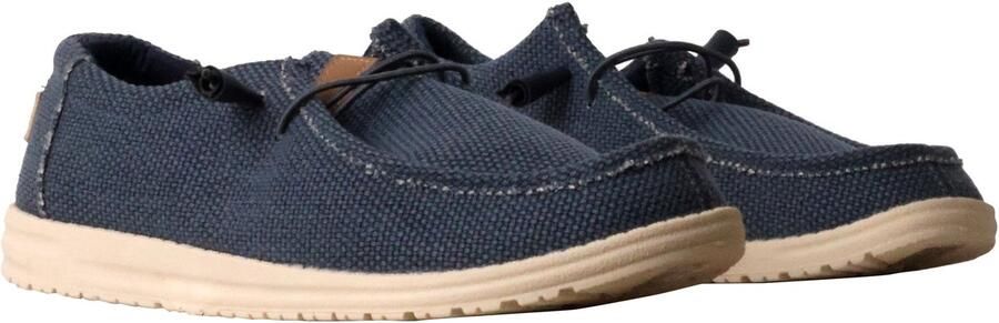Elong Lage mocassin met veters - Foto 4
