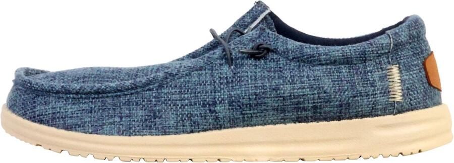 Elong Lage mocassin met veters - Foto 3