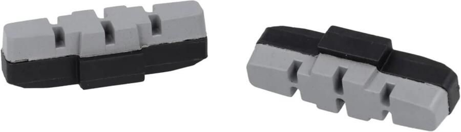 Elvedes Rembloksets power pads Magura HS11 HS33 grijze compound (op kaart)