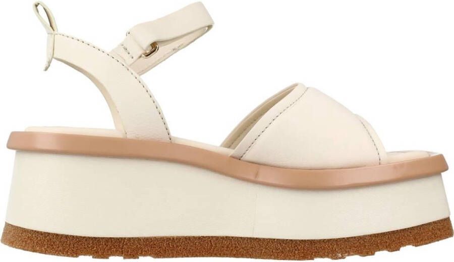 Elvio Zanon High Heel Sandals Black Beige Dames