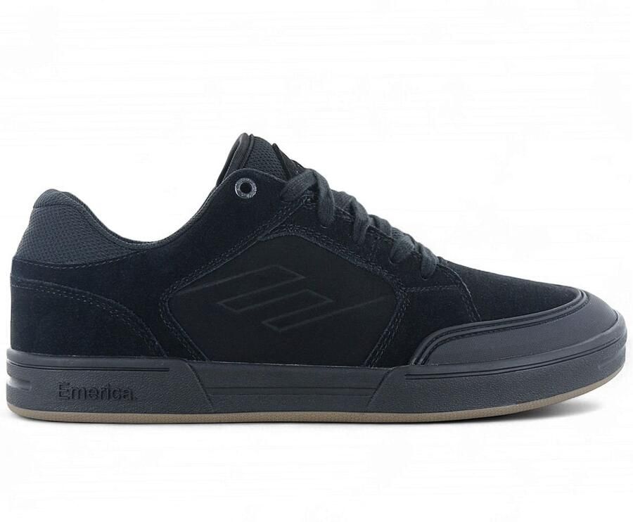Emerica Heritic Heren Sneakers Skate Skater Schoenen Zwart 6101000155