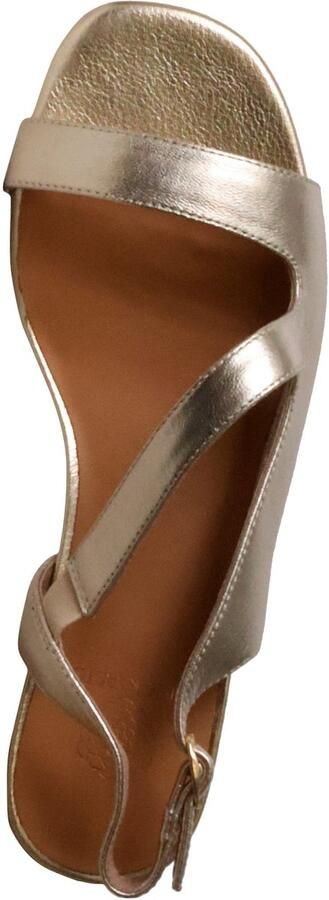 Emilie Karston Ashley leren sandalen