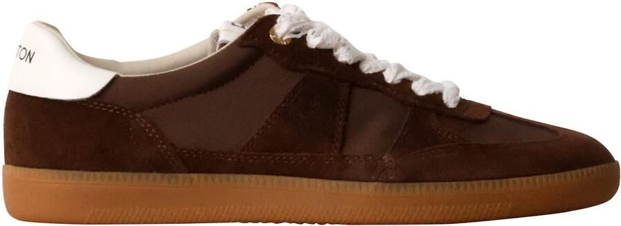 Emilie Karston Baskets en cuir Cherry