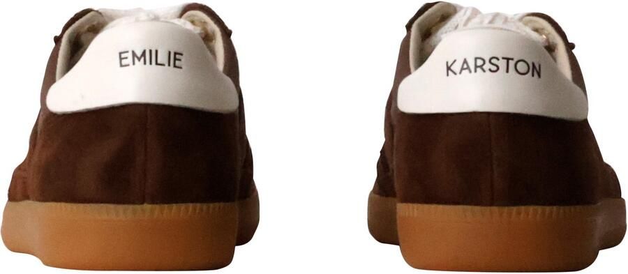 Emilie Karston Baskets en cuir Cherry - Foto 2