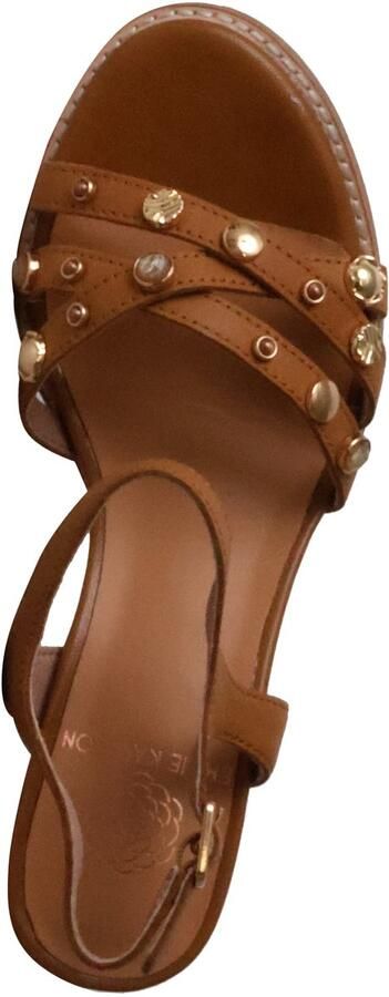 Emilie Karston Leren sandalen met hak model Aicha