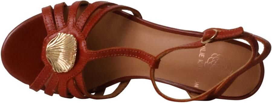 Emilie Karston Leren sandalen met hak van Emelie Karston Callista