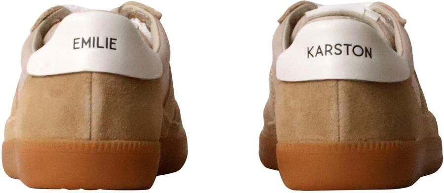 Emilie Karston Baskets en cuir Cherry - Foto 2
