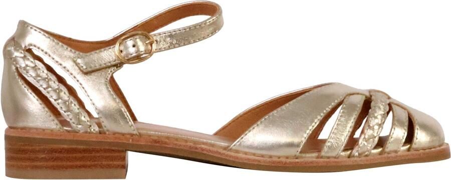 Emilie Karston Jinette leren sandalen