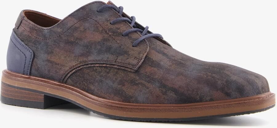 Emilio Salvatini heren veterschoenen blauw