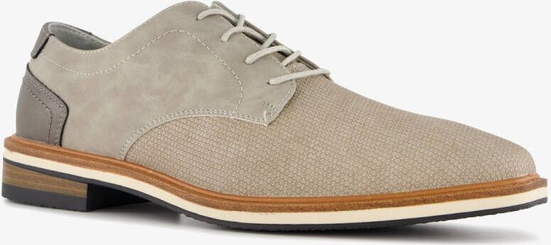 Emilio Salvatini heren veterschoenen grijs