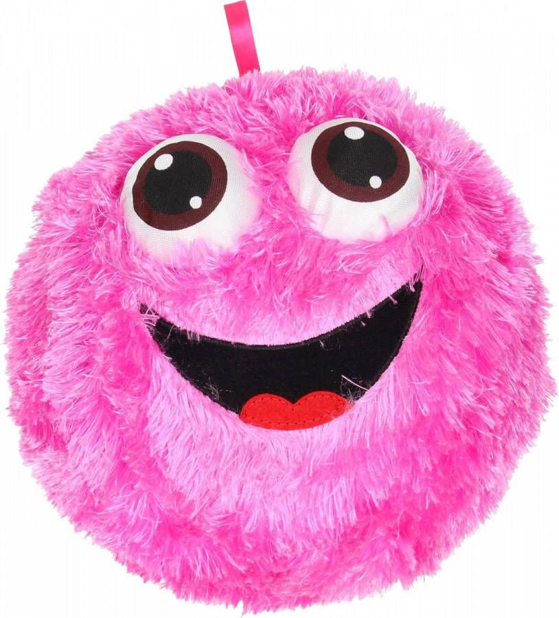 Emoji-Store Fuzzy opblaasbare bal 23cm Roze