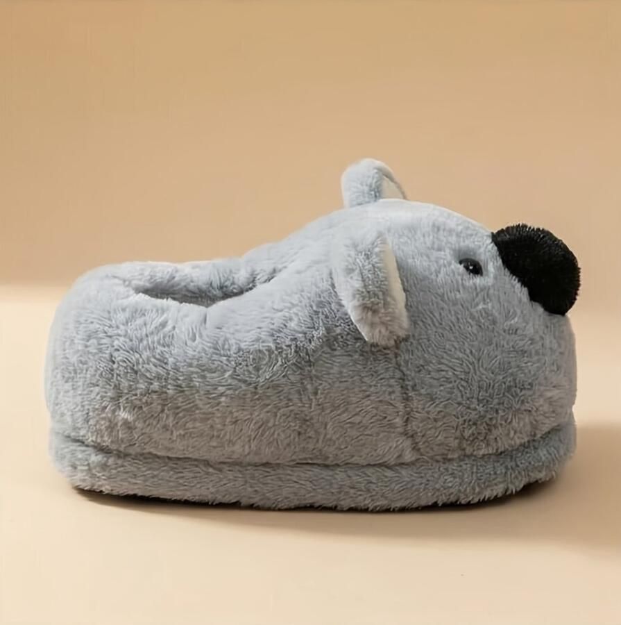 EmojiShop.nl Grappige Koala Sloffen Pantoffels voor en One Size Fits All t m 40 voor kinderen Zachte Binnenschoenen Koala Pantoffels Warme Huisschoenen Sloffen en Pantoffels 37 en