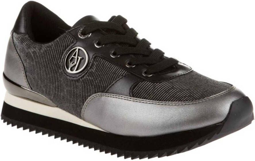 Emporio Armani 925014-6a508 Schoenen Zwart Zilver Vrouw