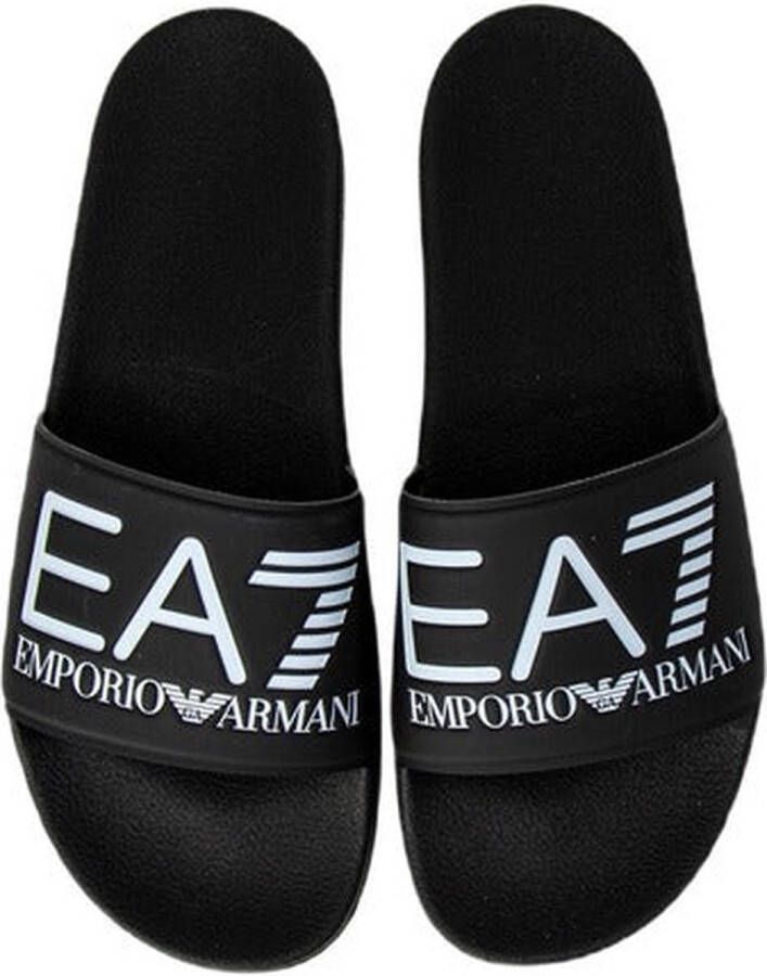 Emporio Armani EA7 Stijlvolle en comfortabele Xcp001 Xcc22 slippers Black Dames - Foto 4