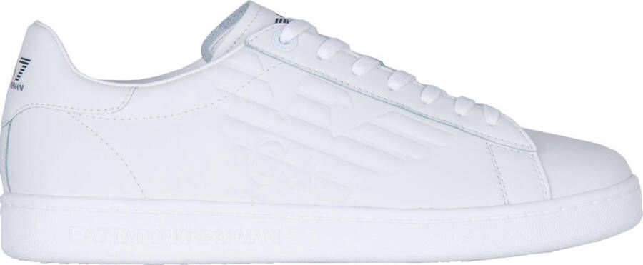 Emporio Armani EA7 Witte sneakers geïnspireerd op sportkleding White Heren