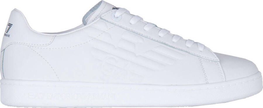 Emporio Armani EA7 Witte sneakers geïnspireerd op sportkleding White Heren