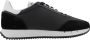 Emporio Ar i EA7 Zwarte Casual Textiel Sneakers met 3cm Rubberen Zool Black - Thumbnail 6