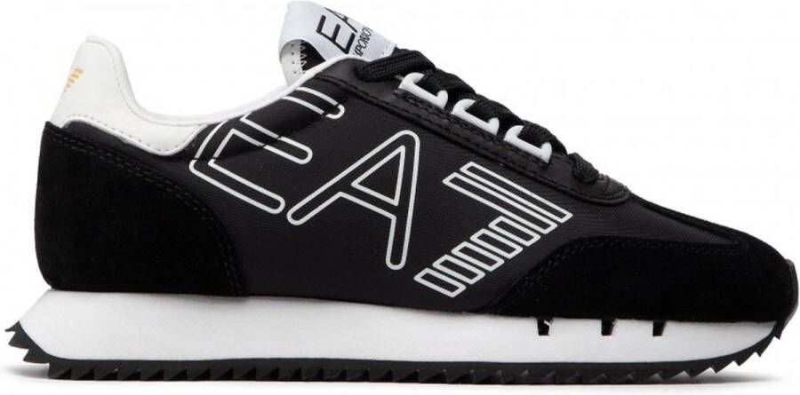 Emporio Armani EA7 Zwart Wit Unisex Sneaker Training Black Heren