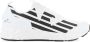 Emporio Armani EA7 Unisex Sneaker Hardlopen Training Mesh Rubber Zwart Zilver Black Heren - Thumbnail 1