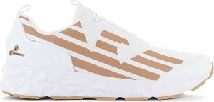 Emporio Armani EA7 Ultimate C2 Kombat Heren Sneakers Sportschoenen Schoenen Wit X8X033 XCC52 N399