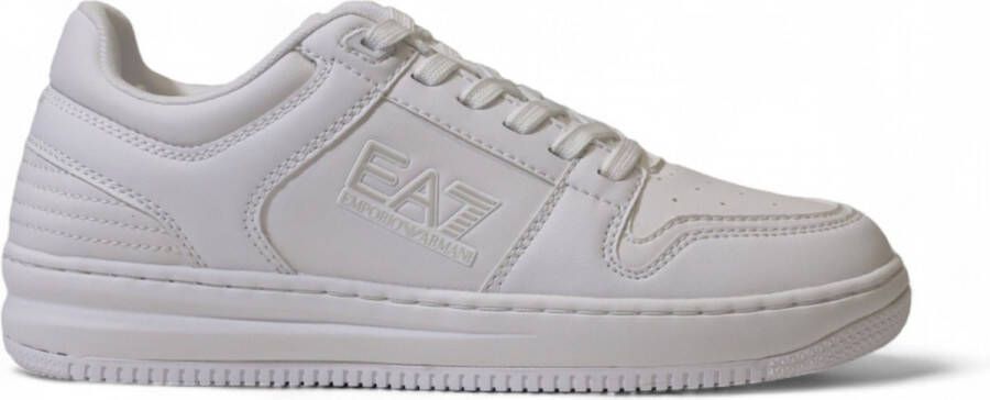 Emporio Armani EA7 Witte Sneakers Stijlvol Comfortabele Schoenen White Heren