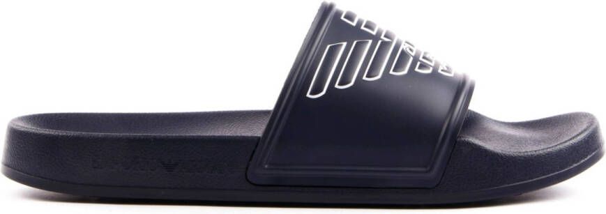 Emporio Armani Teenslippers Geëmbosseerde adelaar sliders