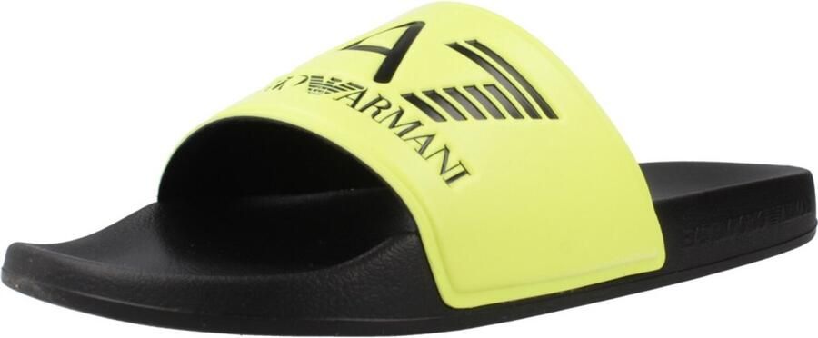 Emporio Ar i Ea7 7x000108_af15118 Slippers Geel