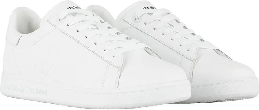 Emporio Ar i EA7 Witte sneakers geïnspireerd op sportkleding White - Foto 3