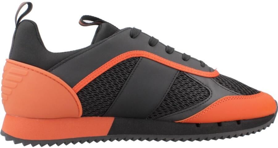 EA7 Emporio Armani Sneakers met vetersluiting
