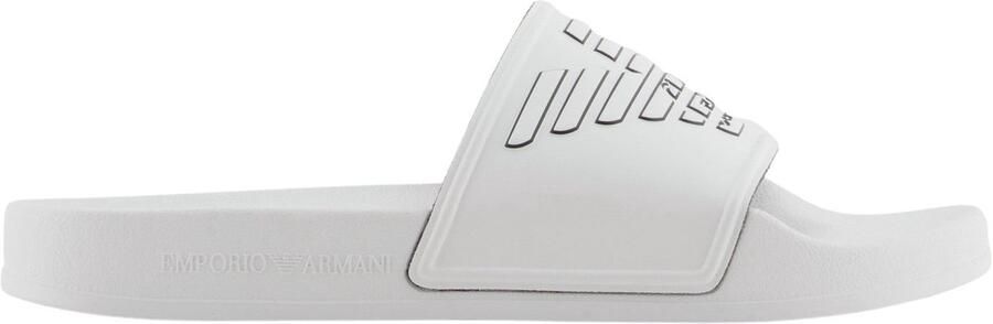 Emporio Armani Teenslippers Geëmbosseerde adelaar sliders