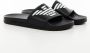 Emporio Armani Reliëf Logo Sliders Gemaakt in Italië Black Heren - Thumbnail 1