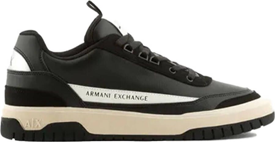 Armani Exchange Zwart Sneaker xux178 xv764 k001 Black Heren