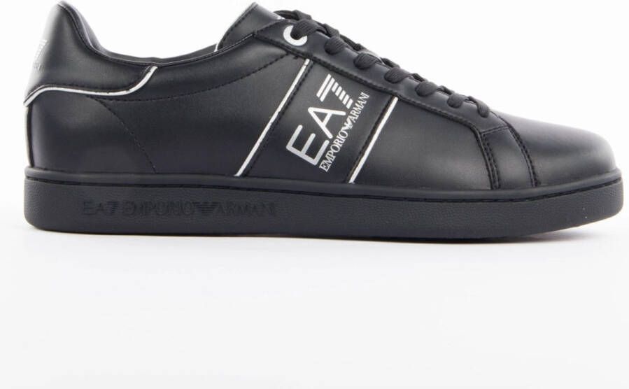 Emporio Armani EA7 X8X185 Lifestyle Sneakers Zwart Goud Wit Black Heren