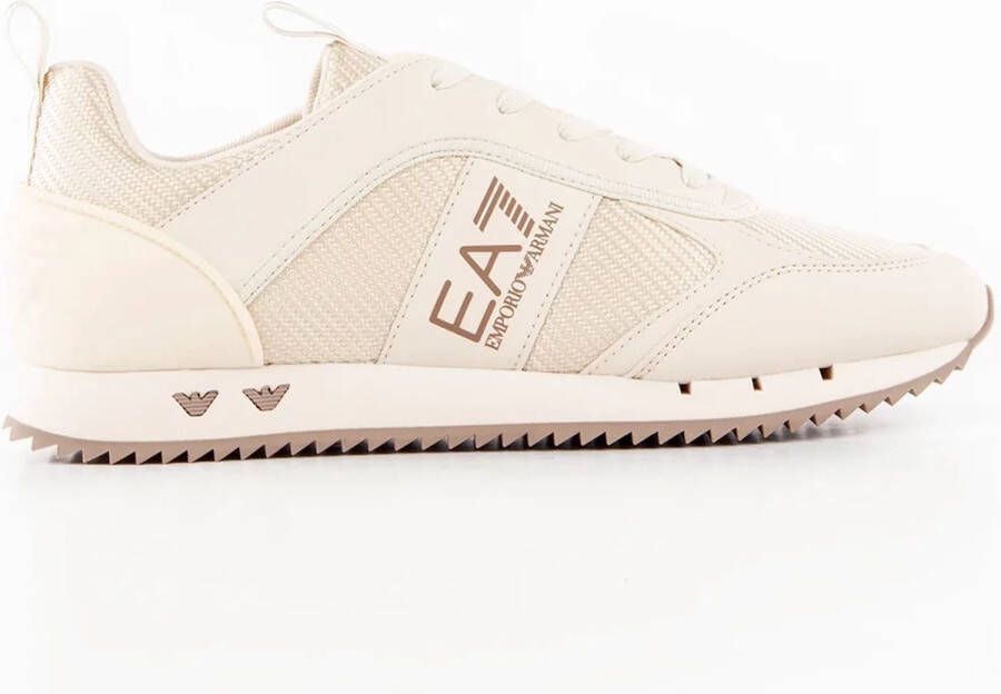 Emporio Armani EA7 Carbon Sneakers X8X185 Beige Heren
