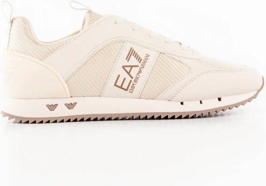 Emporio Armani EA7 Carbon Sneakers X8X185 Beige Heren