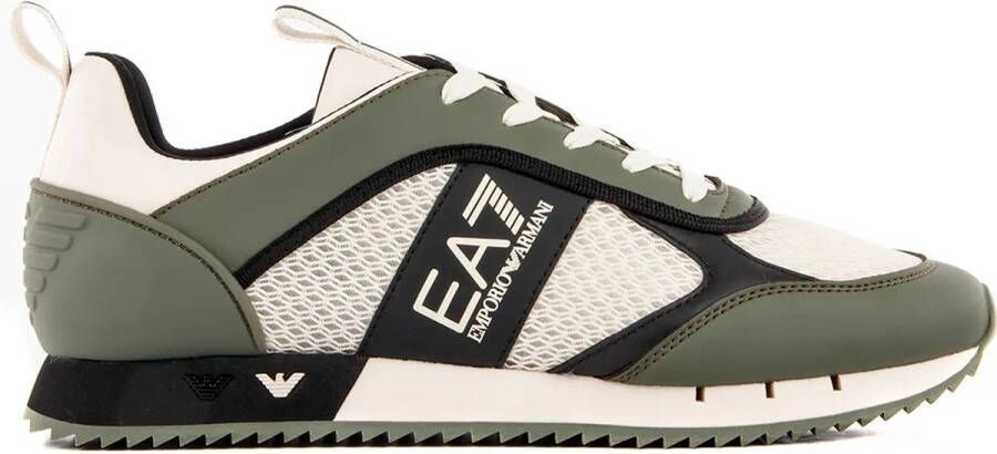 Emporio Armani EA7 Sportschoenen met logo Green Heren