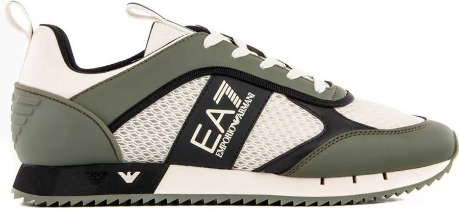 Emporio Armani EA7 Sportschoenen met logo Green Heren