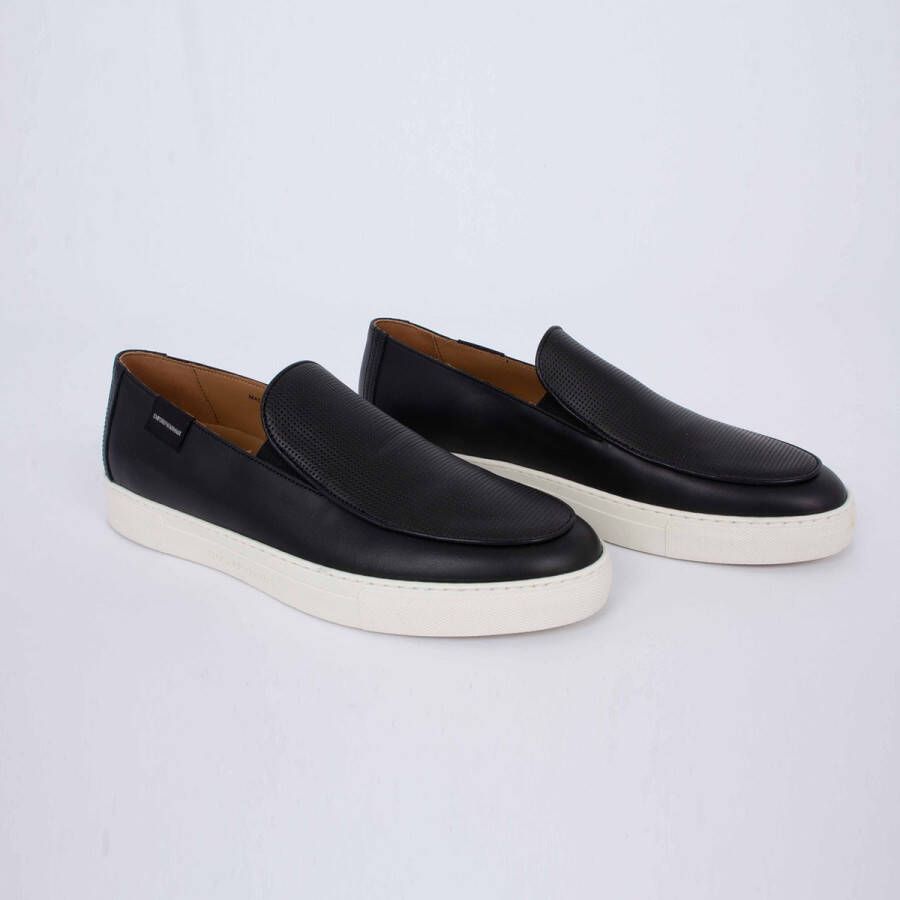 Emporio Armani Loafers Zwart