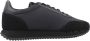 Ea7 Emporio Armani Lage Sneakers Runner Trainers Black White Black - Thumbnail 1