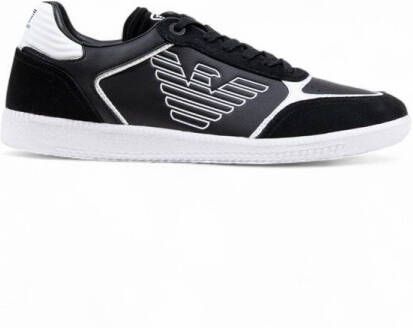 EA7 Emporio Armani Sneakers met labelprints model 'NEW HERITAGE EAGL'