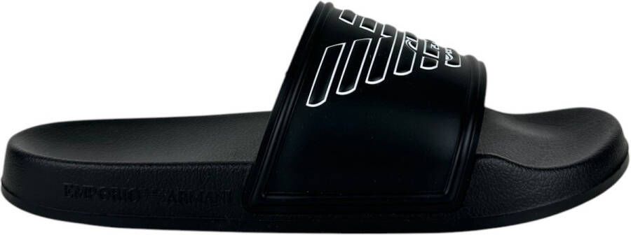 Emporio Armani Teenslippers Geëmbosseerde adelaar sliders