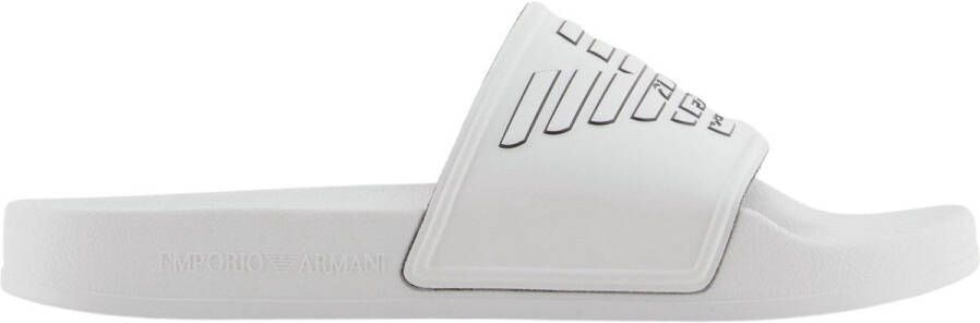 Emporio Armani Teenslippers Geëmbosseerde adelaar sliders