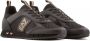 Emporio Ar i EA7 Zwarte Rose Gouden Mesh Sneaker Unisex Hardloopschoen Black - Thumbnail 1