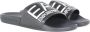 Emporio Ar i EA7 Stijlvolle en comfortabele Xcp001 Xcc22 slippers Black - Thumbnail 1
