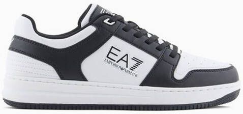 Emporio Ar i EA7 Zwarte Veterschoenen X4X126 Model Black